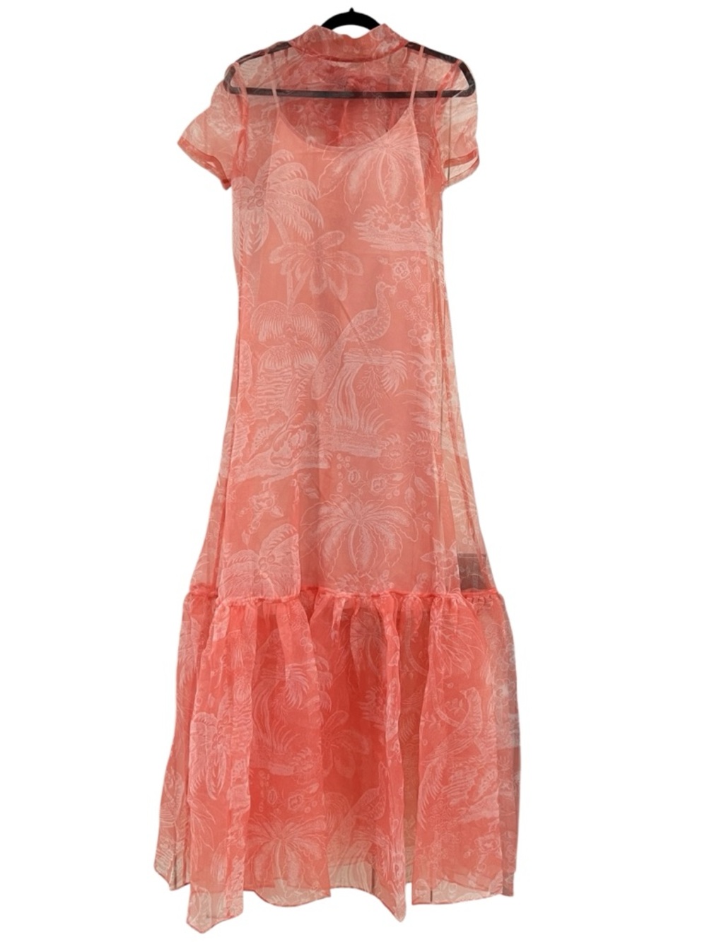 STAUD Calluna Cherry Blossom Maxi Dress - NWT - Picture 4 of 10
